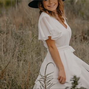 lulus white dress